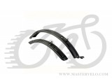 Крила для велосипеду в комплекті Author AXP-City 60  26"-29"/60 mm, чорні 16100538